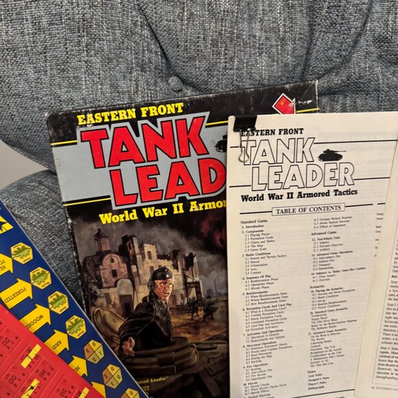 Eastern Front Tank Leader (open, mostly unpunched) West End Games - Picture 15 of 16